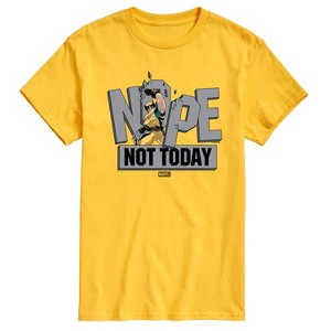 Men's - Marvel - Wolverine Nope Not Today Short Sleeve Graphic T-Shirt - 1 of 4