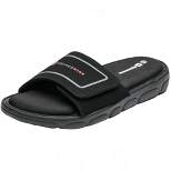 Alpine Swiss Gabe Mens Memory Foam Slide Sandals Adjustable Comfort Athletic Slide