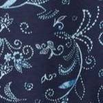 navy paisley