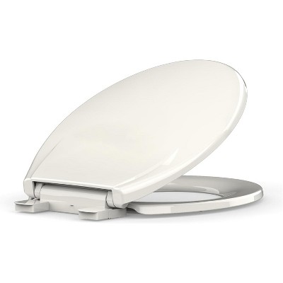 Toilet Seat Round,/Elongated Toilet Lid Soft-Slow Close, Heavy Duty Toilet Seat, Easy to Install, Universal Fit