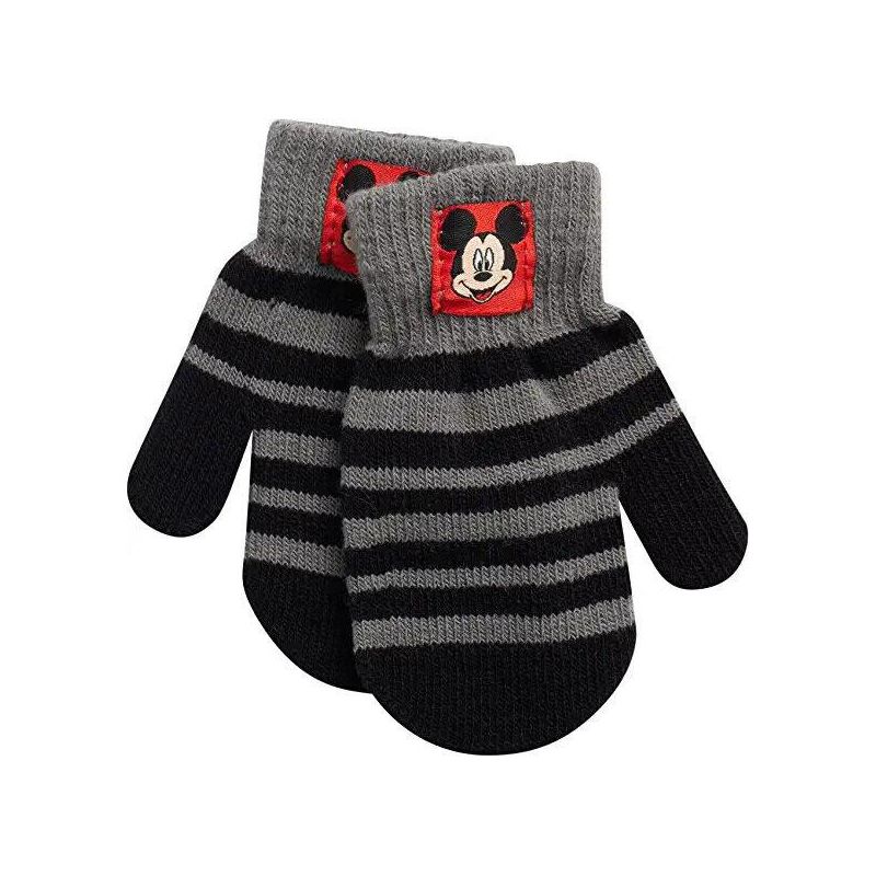 Disney Mickey Mouse Boys 4 Pack Mitten or Glove Set, Toddler/Little Boys Age 2-7, 3 of 6