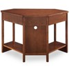 Leick Riley Holliday Corner Computer Desk in Rustic Autumn - 4 of 4
