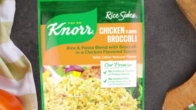 Knorr Rice Sides Chicken Broccoli Rice Mix - 5.5oz, 2 of 8, play video