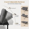 Dyonery 71" Convertible Futon Sofa Bed,Modern Memory Foam Futon Couch with Detachable Cushion,Adjustable Backrest & Armrest - 4 of 4