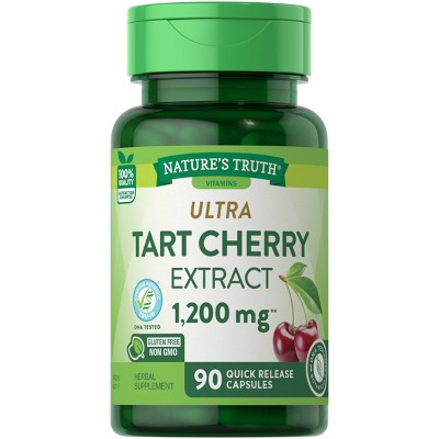 Nature's Truth Ultra Tart Cherry Extract Dietary Supplement Capsules - 90ct