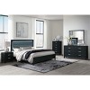 GlasFlength Decorative Wall Mirrors Edgy Mirror Industrial Mirror Bold Mirror Sleek Mirror Rectangular Mirror for Bedroom, Black, 44.09"*0.98"*39.57" - 2 of 4