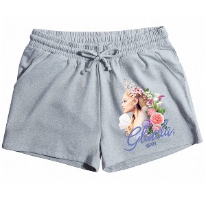 Wicked: For Good Glinda Women’s Heather Gray Lounge Shorts - 1 of 2