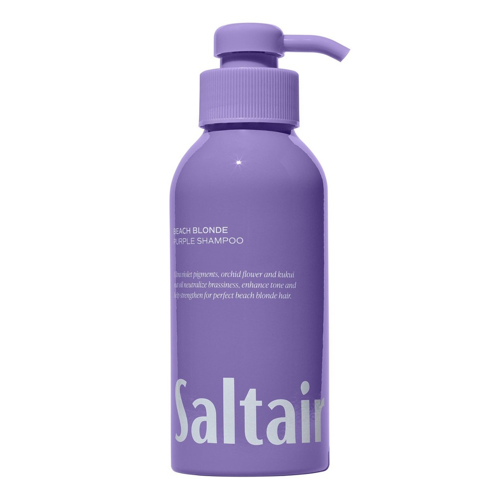 Photos - Hair Product Saltair Beach Blonde Shampoo - Purple - 14 fl oz 