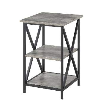 Tucson End Table with Shelves - Breighton Home