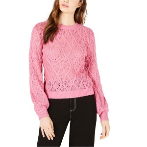 Leyden Womens Diamond Cable Knit Sweater - 1 of 1