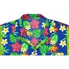 LA LEELA Mens Hawaiian Shirts Short Sleeve Button Down Shirt Men's Tropical Shirts Casual Holiday Party Caribbean Shirts for Men - 3 of 4