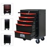 Vynxaria 20" Rolling Metal Tool Chest with 5 Drawers - Durable Storage Organizer with Wheels - 3 of 4