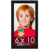 PosterPalooza | Photo Size Minimalist Black Picture Frame - UV Acrylic, Foam Board Backing, Hanging Hardware - 2 of 4