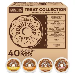 The Original Donut Shop Treat Collection Keurig K-Cup Medium Roast Variety Pack -  40ct/16.6oz