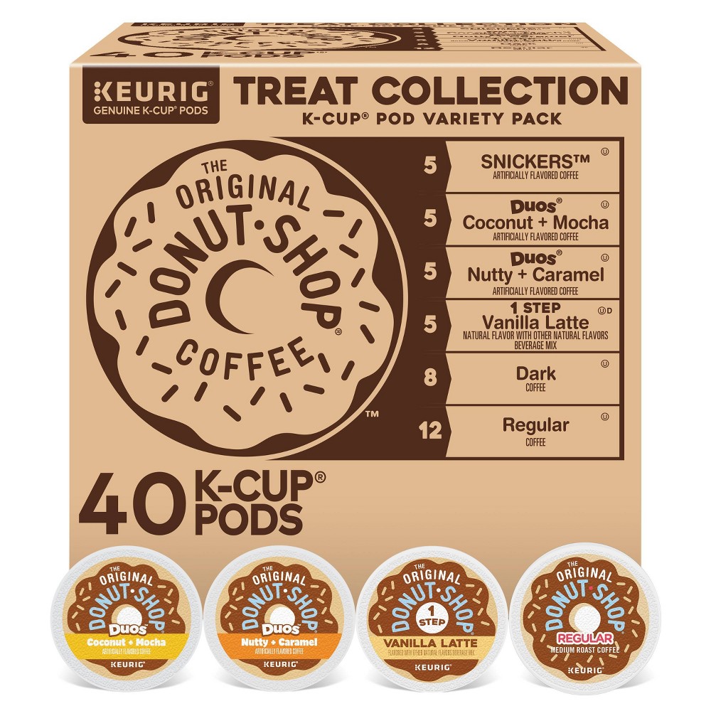 The Original Donut Shop Treat Collection Keurig K-Cup Medium Roast Variety Pack - 40ct/16.6oz