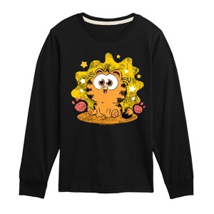 Boys' - Garfield - Baby Garfield Paws And Stars Long Sleeve Graphic T-Shirt - 1 of 4