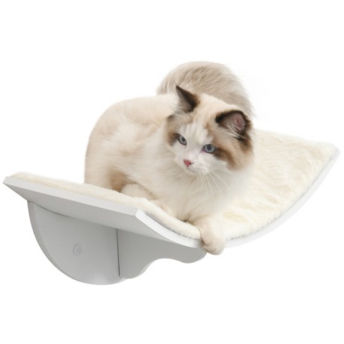 Curved cat clearance shelf