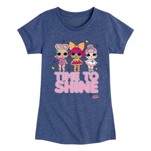 Girls' - LOL Surprise! - Time to Shine Fitted Short Sleeve Graphic T-Shirt - 1 of 4