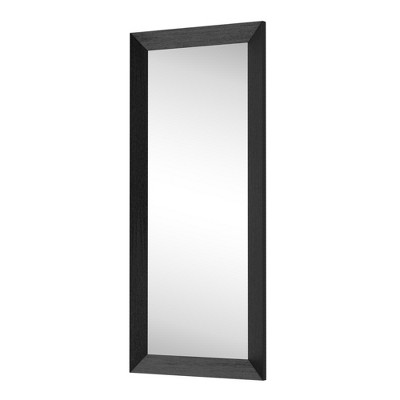 PexFix 31 in. W x 71 in. H Full-Length Beveled Solid Wood Framed Wall ...
