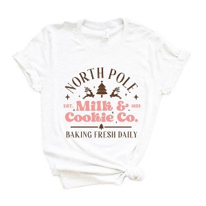 Simply Sage Market Women's NP Milk and Cookie Co Short Sleeve Graphic Tee - 1 of 4