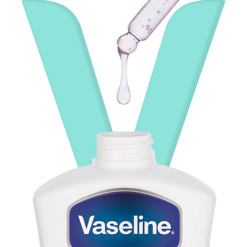Vaseline Intensive Care 48-Hour Moisture Hypoallergenic Sensitive Skin Relief Pump Body Lotion Unscented - 20.3 fl oz, 6 of 9