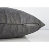 Vynxaria 25" Square Decorative Throw Pillow - Hypoallergenic Polyester, Modern Design - 3 of 4