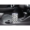 100 North 20 Ounce Stainless Steel On the Go Travel Tumbler With Push Top Lid, Soccer Ball White - 3 of 4