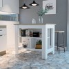 NicBex 40.5Inch Kitchen Island with 3 Shelves - 2 of 4