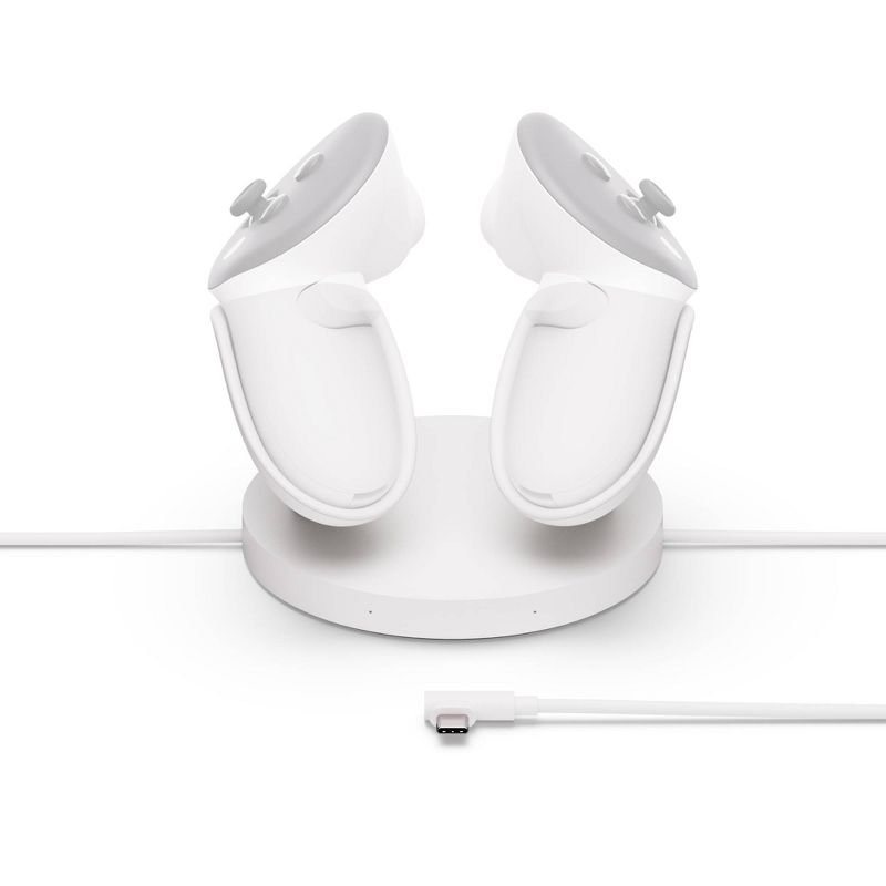 Meta Quest Compact Charging Dock for Headset and Controllers - Works with Meta Quest 3/3S