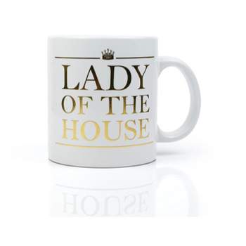Toynk "Lady of the House" Downton Abbey Inspired Coffee Mug | Large Ceramic Mug | 20 Ounces
