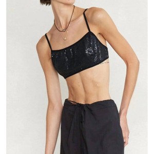 Women's Sequin Bralette - CHAN LUU - 1 of 2