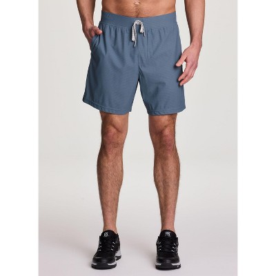 Avalanche Men's Stretch Jersey Active Short 7" Inseam Quick Drying Textured Gym Shorts with Pockets