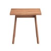 22" Wooden End Table with Mid-Century Modern Design, Stylish Accent Table for Living Room or Bedroom - 2 of 4
