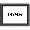 PosterPalooza | Photo Size Refined Black Picture Frame - UV Acrylic, Foam Board Backing, Hanging Hardware - 2 of 4