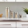 4-PC Stainless Steel Canister Set with Glass Window & Airtight Lids - 4 of 4