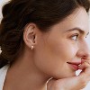 Gold Hoop Earrings for Women 925 Sterling Silver Gold Plated Huggie Earrings Lightweight Hypoallergenic 12mm Small Chunky Hoops Women Jewelry - 3 of 4