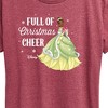 Women's - Disney - Full Of Christmas Cheer Tiana Short Sleeve Graphic T-Shirt - 2 of 4