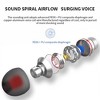 Earphones in ear noise cancelling wired earphones with microphone and volume control cable control tuning 3.5mm mobile phone earphones black - 4 of 4