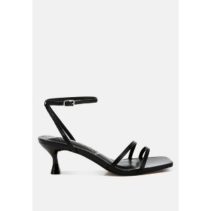 Deacon Faux Leather Strappy Sandals - 1 of 4