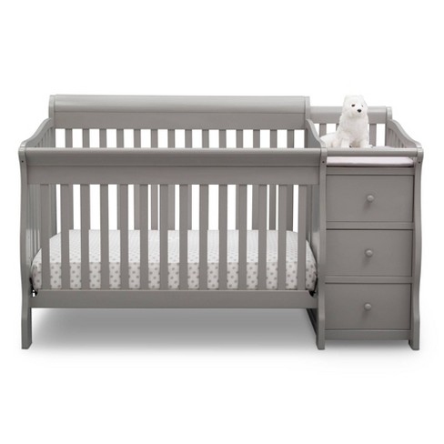 verlangen ontwikkeling Ongemak Delta Children Princeton Junction Convertible Baby Crib And Changer : Target