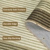 Modern Abstract Area Rug Machine Washable Rug for Living Room, Non-Slip Non Shedding Gradient Soft Carpet, Low Pile Indoor Foldable Printed Rug - 2 of 4