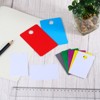 Unique Bargains PVC Blank Cards with Slot Punch on Short Side for Business Office 10 Pcs - 4 of 4