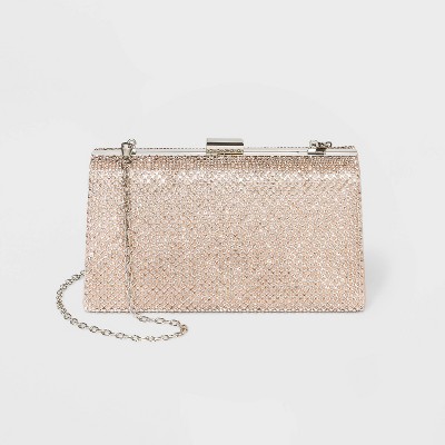 rose gold clutch