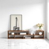 2-Piece Cube L-Shaped TV Stand,Adjustable Modern Media Console with Open Storage Bookcase Shelf for TVs up to 70", Free Combination Media Stand - 3 of 4