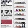 COZONY 9-Tier Shoe Organizer with Zipper Cover, Space Saving Non-Woven Shoe Rack Storage Cabinet for Closet Entryway - 4 of 4