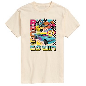 Men's - Hot Wheels - Race To Win Cars Short Sleeve Graphic T-Shirt - 1 of 3