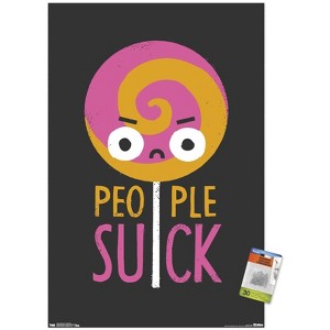 Trends International David Olenick - People Suck Unframed Wall Poster Prints - 1 of 4