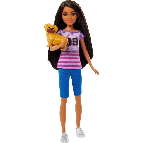 Barbie Brooklyn Gymnast Doll & Playset with Fashion Doll, Puppy,  Trampoline and Accessories (Target Exclusive)