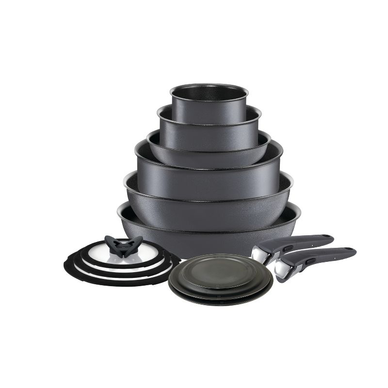 T-Fal 14pc Ingenio Nonstick Cookware Set, 1 of 10