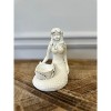 Slickblue Decorative White Mermaid Resin Candle Holder - 2 of 3